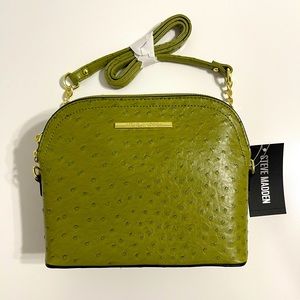 Steve Madden Croc-Embossed Faux Leather Crossbody